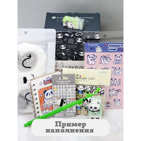 Подарочный бокс для девочки iLikeGift Milota Box mini панда