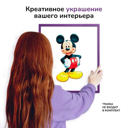 Пазл фигурный деревянный Active Puzzles Микки Маус