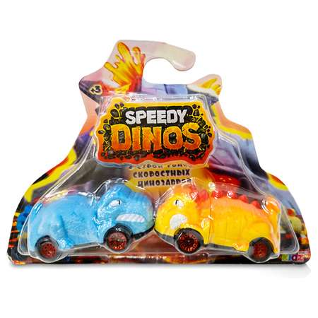 Автомобиль Speedy Dinos синий