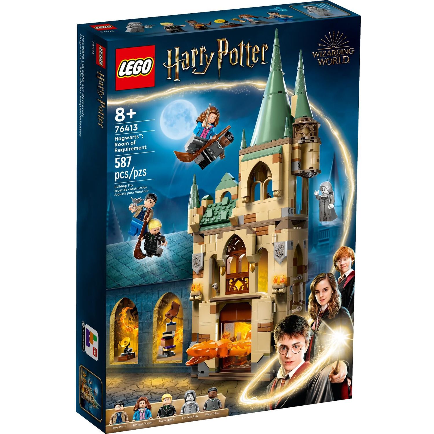 Конструктор LEGO Harry Potter Hogwarts Выручай-комната 76413 купить по цене  5499 ₽ в интернет-магазине Детский мир