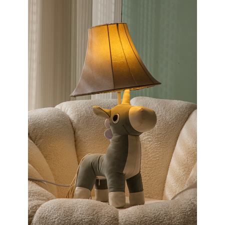 104-DL Светильник Dendy Единорог серый
