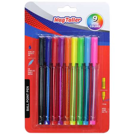 Ручки шариковые Magtaller Special 9шт 200059