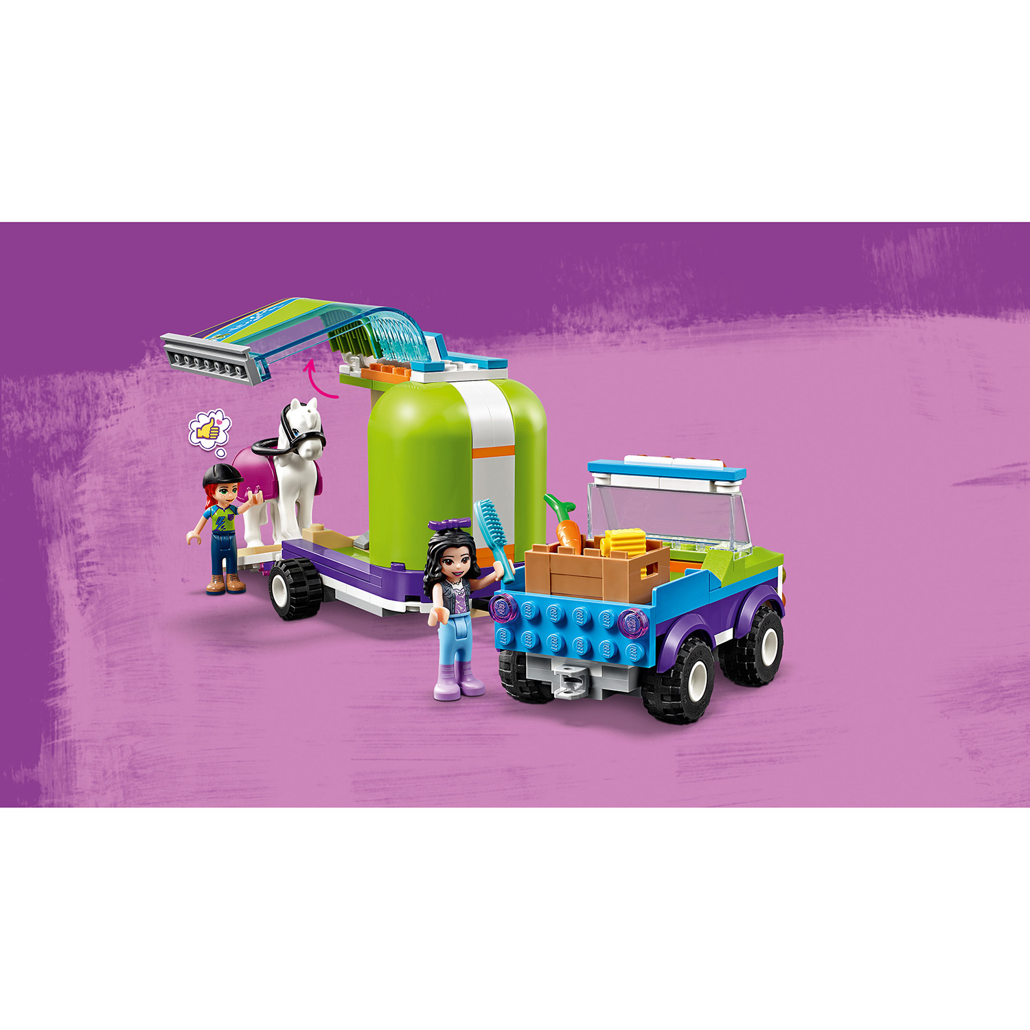 Конструктор LEGO Friends Трейлер для лошадки Мии 41371 - фото 12