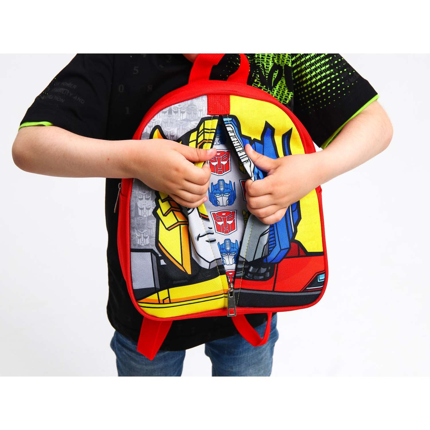 Рюкзак Hasbro детский «Бамбалби и Оптимус» на молнии 23х27 см Трансформеры - фото 8