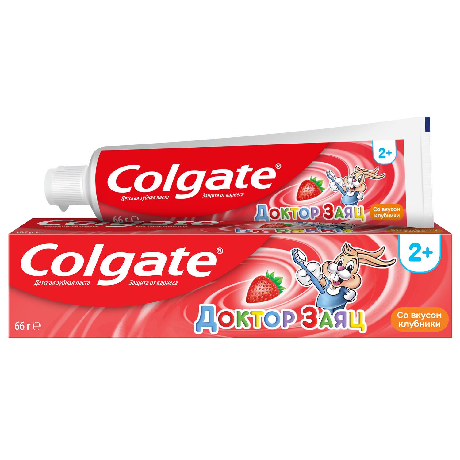 Зубная паста Colgate Доктор Заяц Клубника 50мл - фото 7