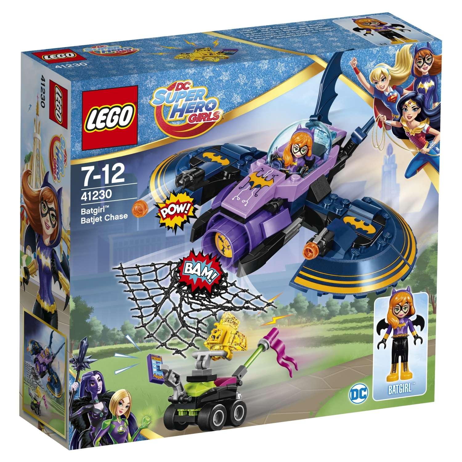 Конструктор LEGO DC Super Hero Girls Бэтгёрл: погоня на реактивном самолёте (41230) - фото 2