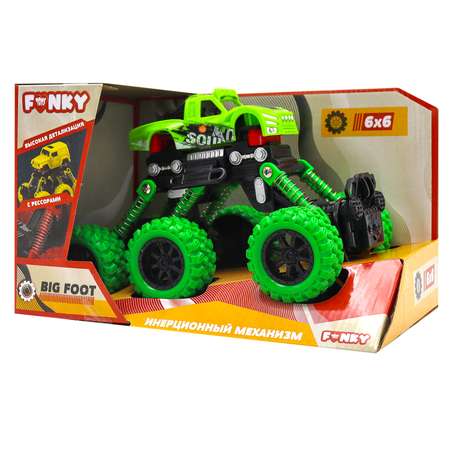 Внедорожник Funky Toys инерционный зеленый