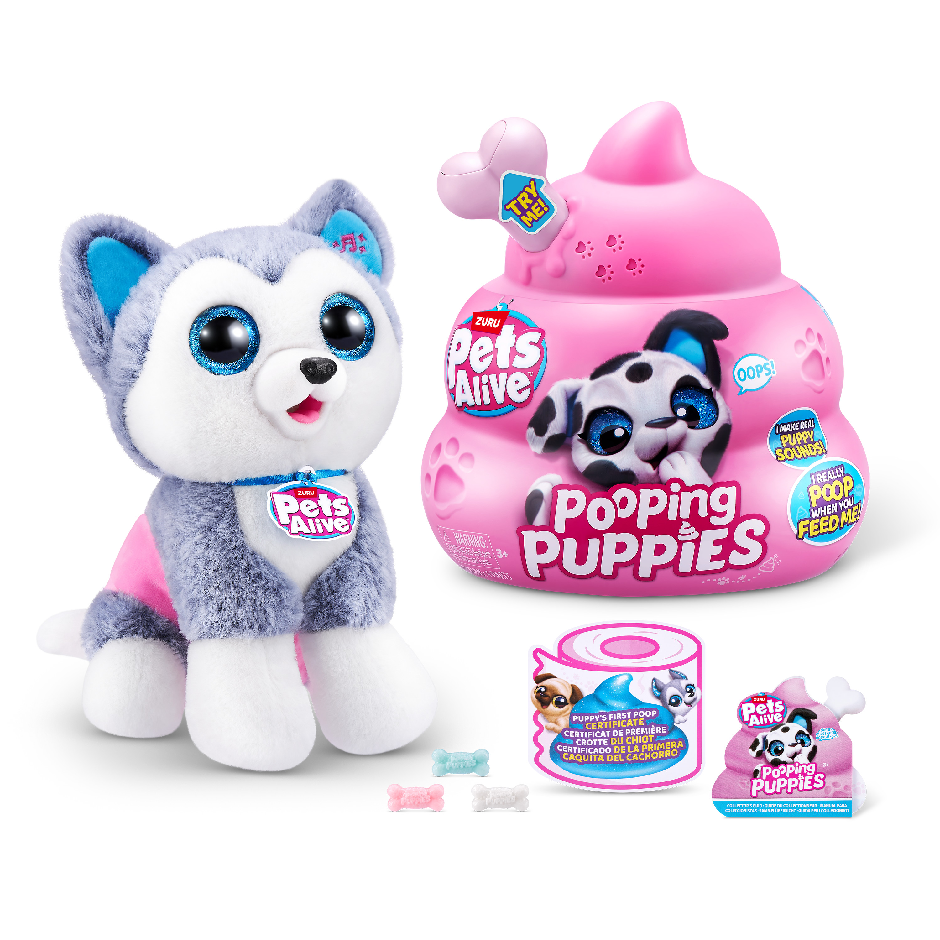 Игрушка Pets Alive Pooping Puppies Капсула в непрозрачной упаковке  (Сюрприз) 9542 купить по цене 3199 ₽ в интернет-магазине Детский мир