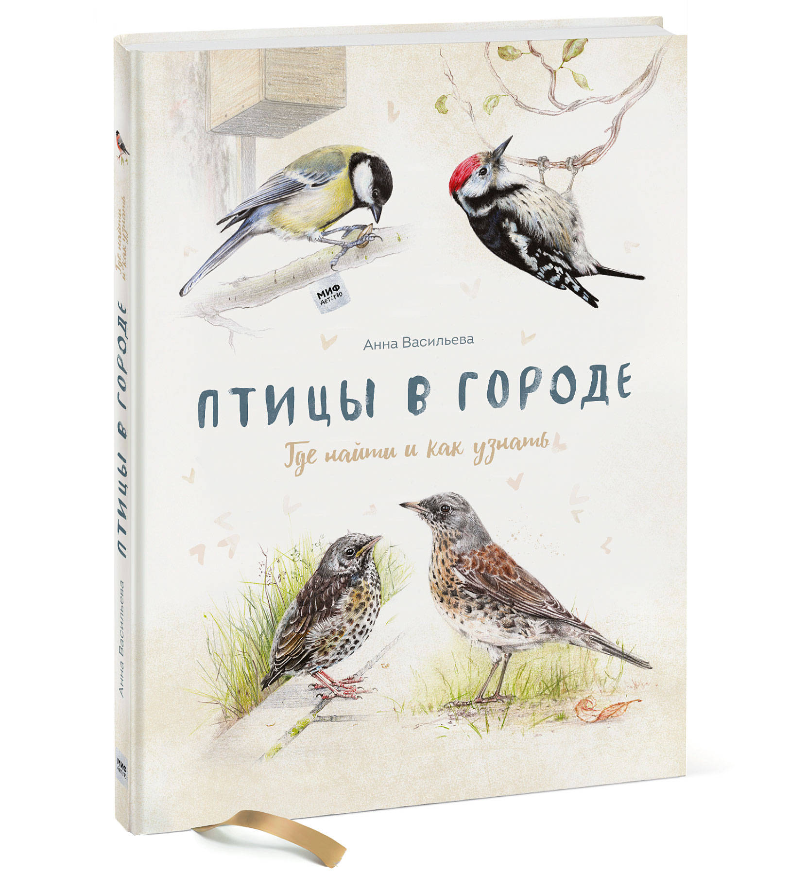 Книга Эксмо Птицы в городе Где найти и как узнать - фото 1