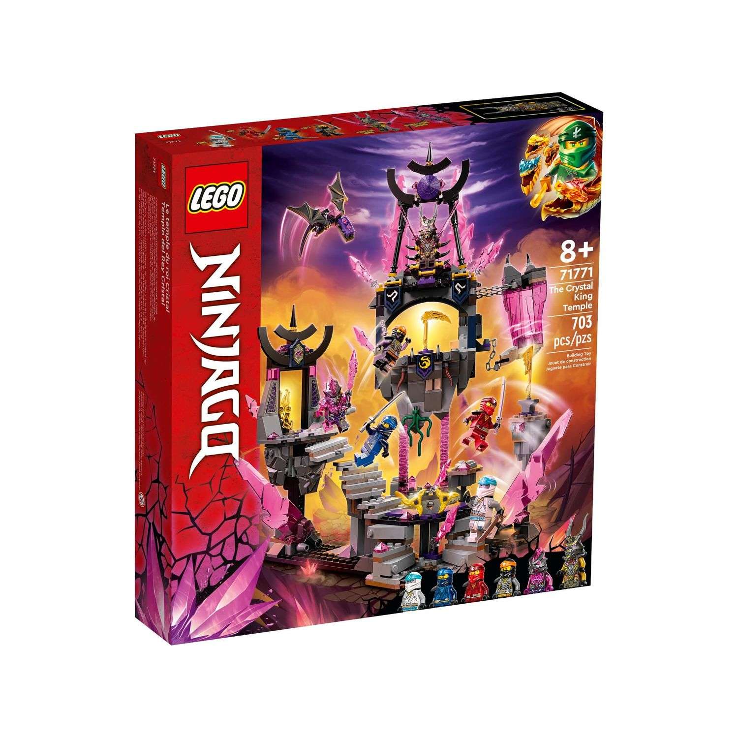 Конструктор LEGO Ninjago The Crystal King Temple 71771 - фото 1
