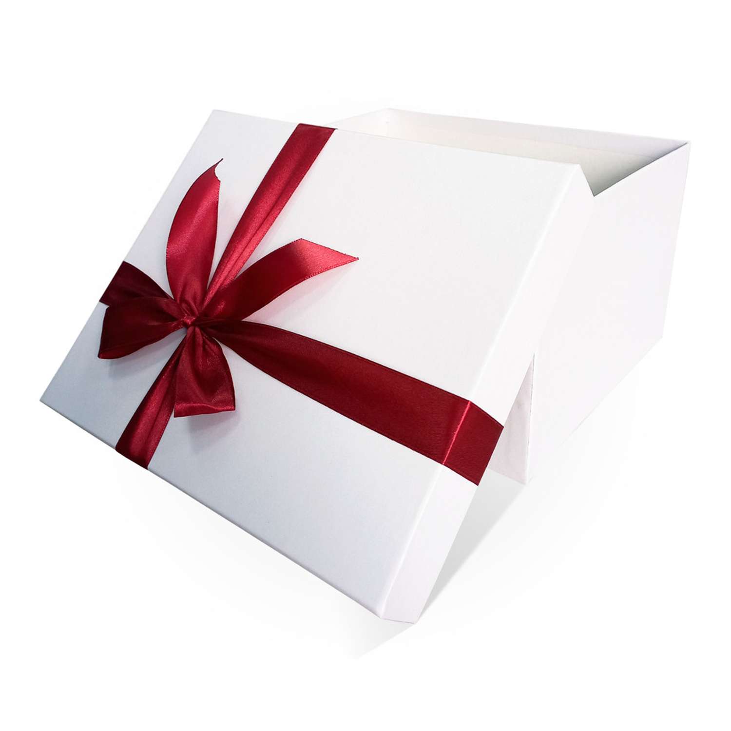 Коробка подарочная РутаУпак Ванильный бордовый - фото 2