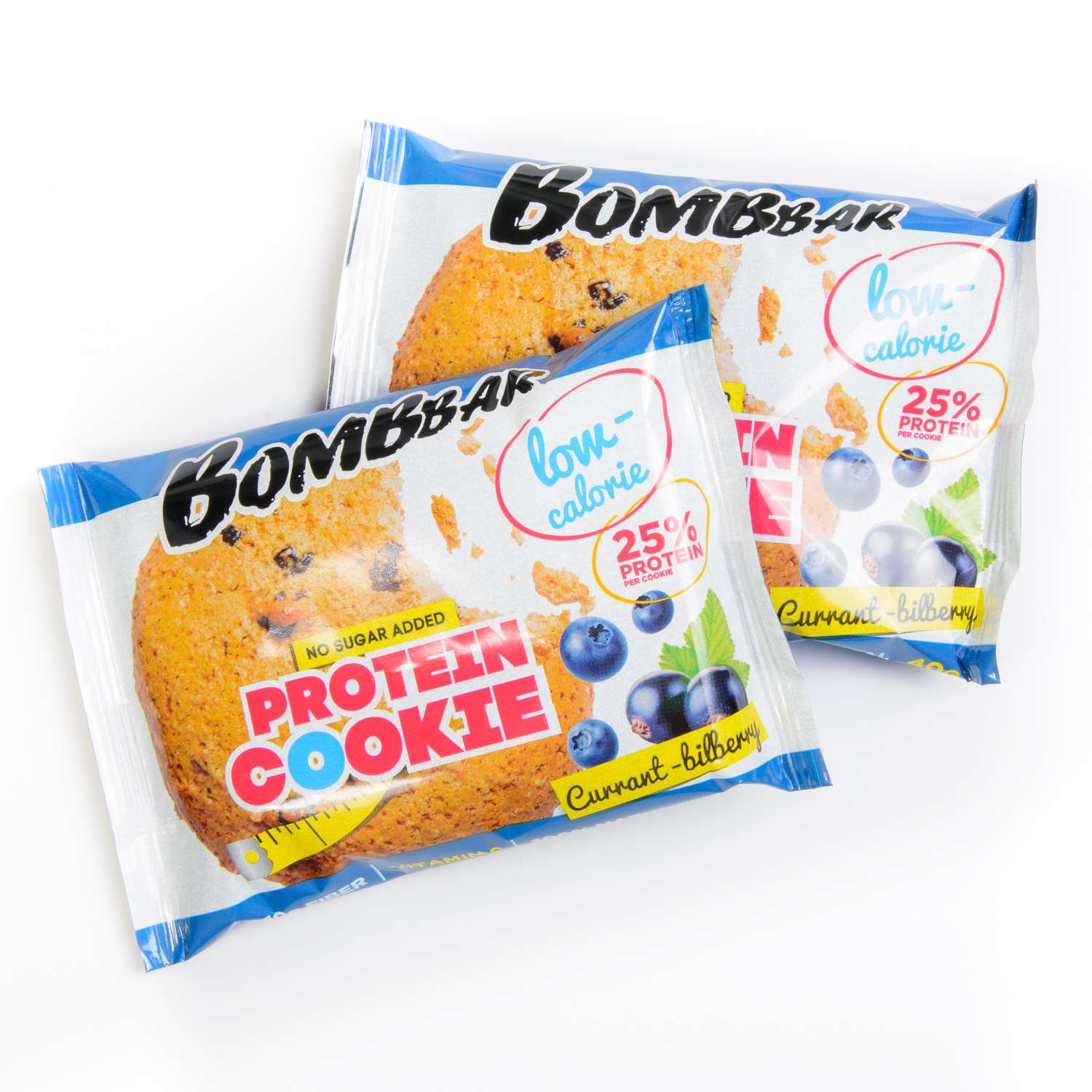 Печенье Bombbar протеиновое смородина-черника 40г - фото 3