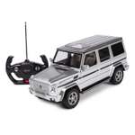 Машинка радиоуправляемая Rastar Mercedes-Benz G55 1:14 серебряная