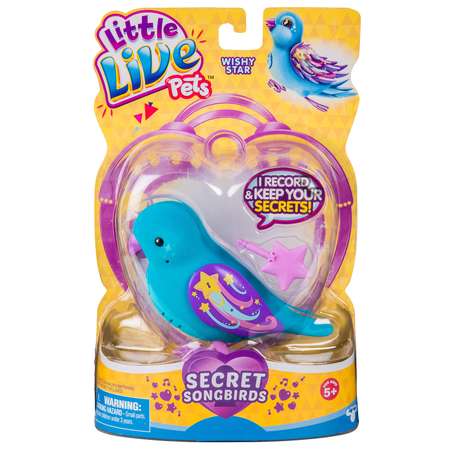 Птичка Little Live Pets Бирюзовая (28397)