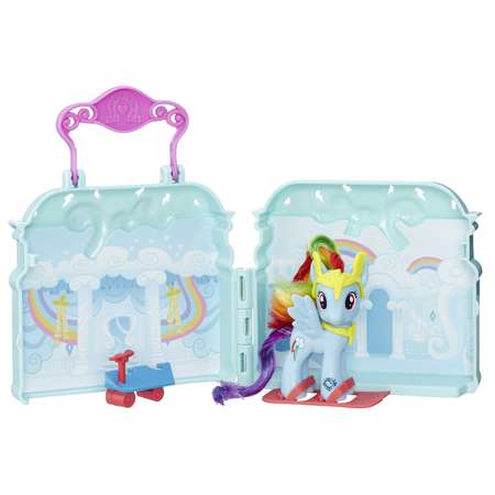 Мини-набор игровой My Little Pony Мейнхеттен Rainbow Dash B8074