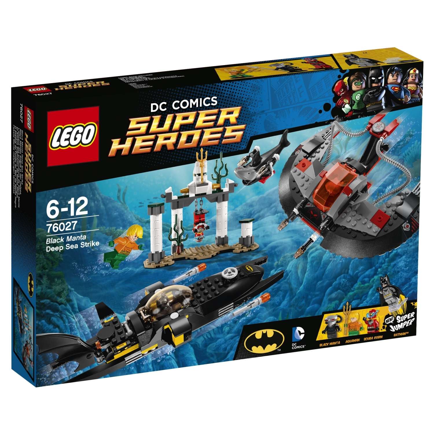 Конструктор LEGO Super Heroes Глубоководная атака Черного Манта (76027) - фото 2