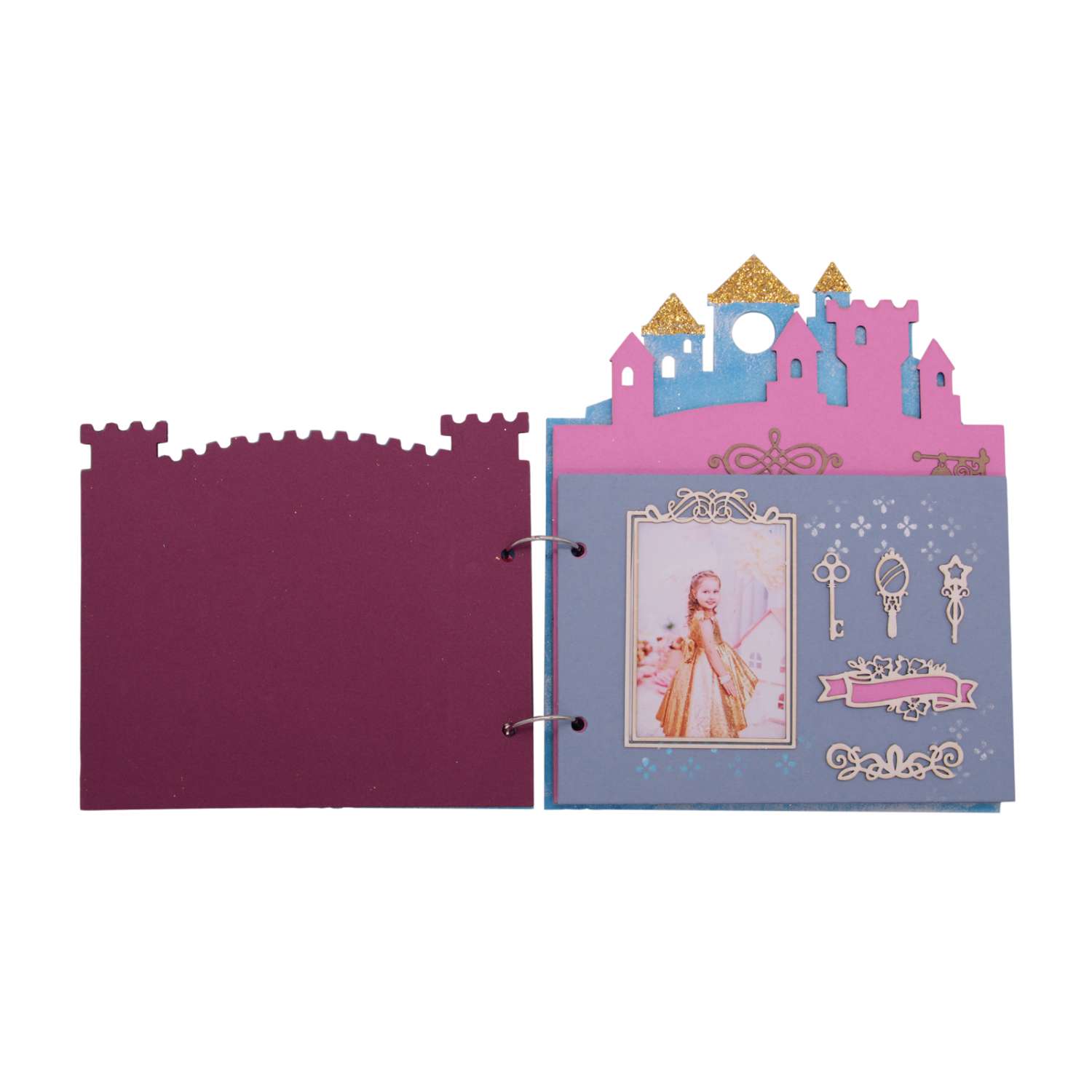 Набор для творчества Santa Lucia Скрапбукинг альбом Замок Принцессы - фото 4