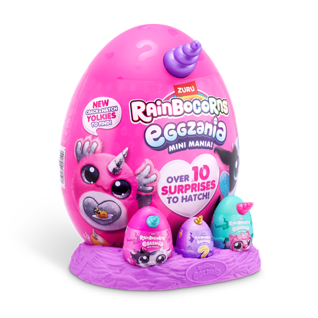 Игрушка сюрприз Rainbocorns Zuru Eggzania mini