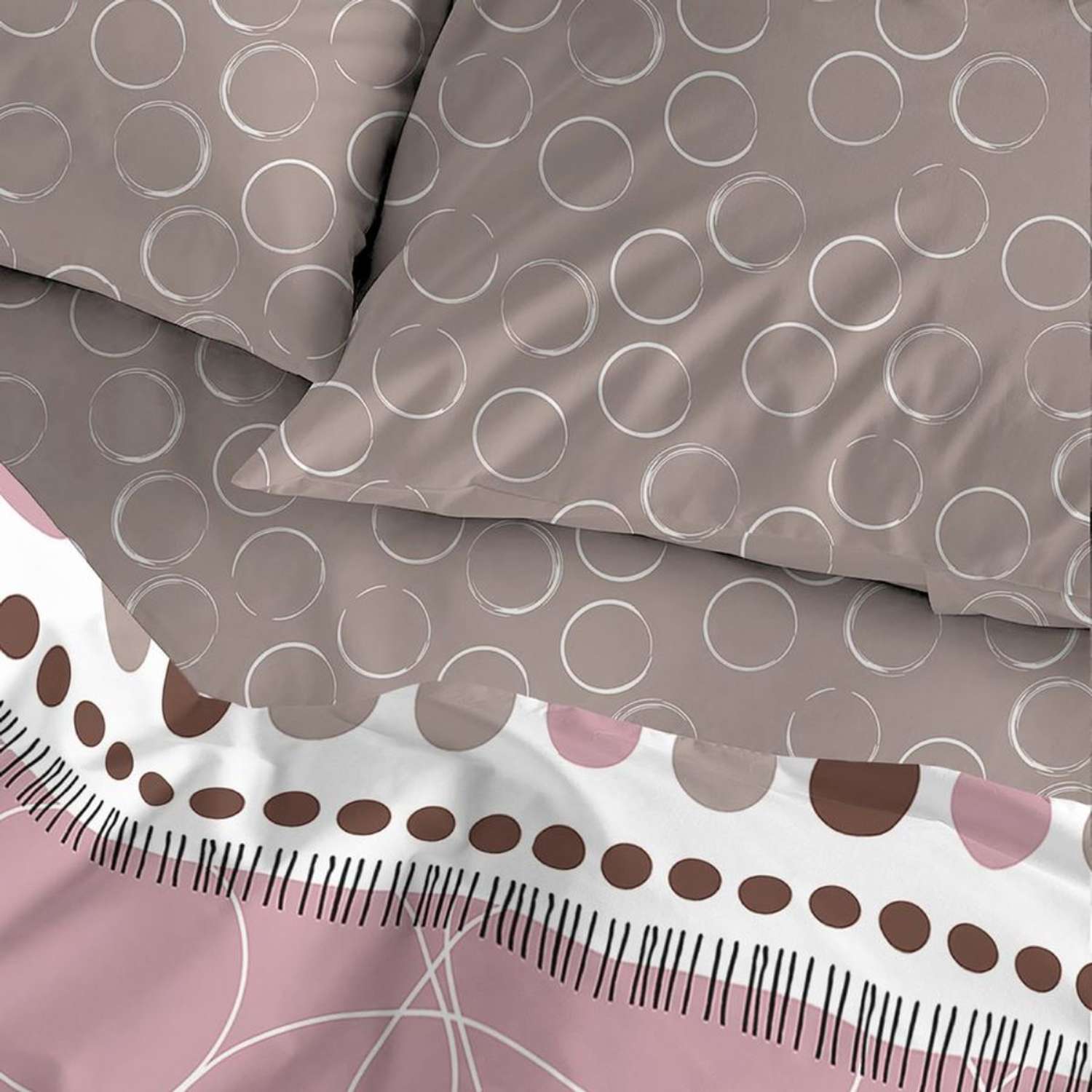 Комплект постельного белья Bravo Финдли 2 спальный макси наволочки 70х70 см - фото 4