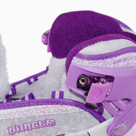 Раздвижные коньки Alpha Caprice Winter violet S 31-34