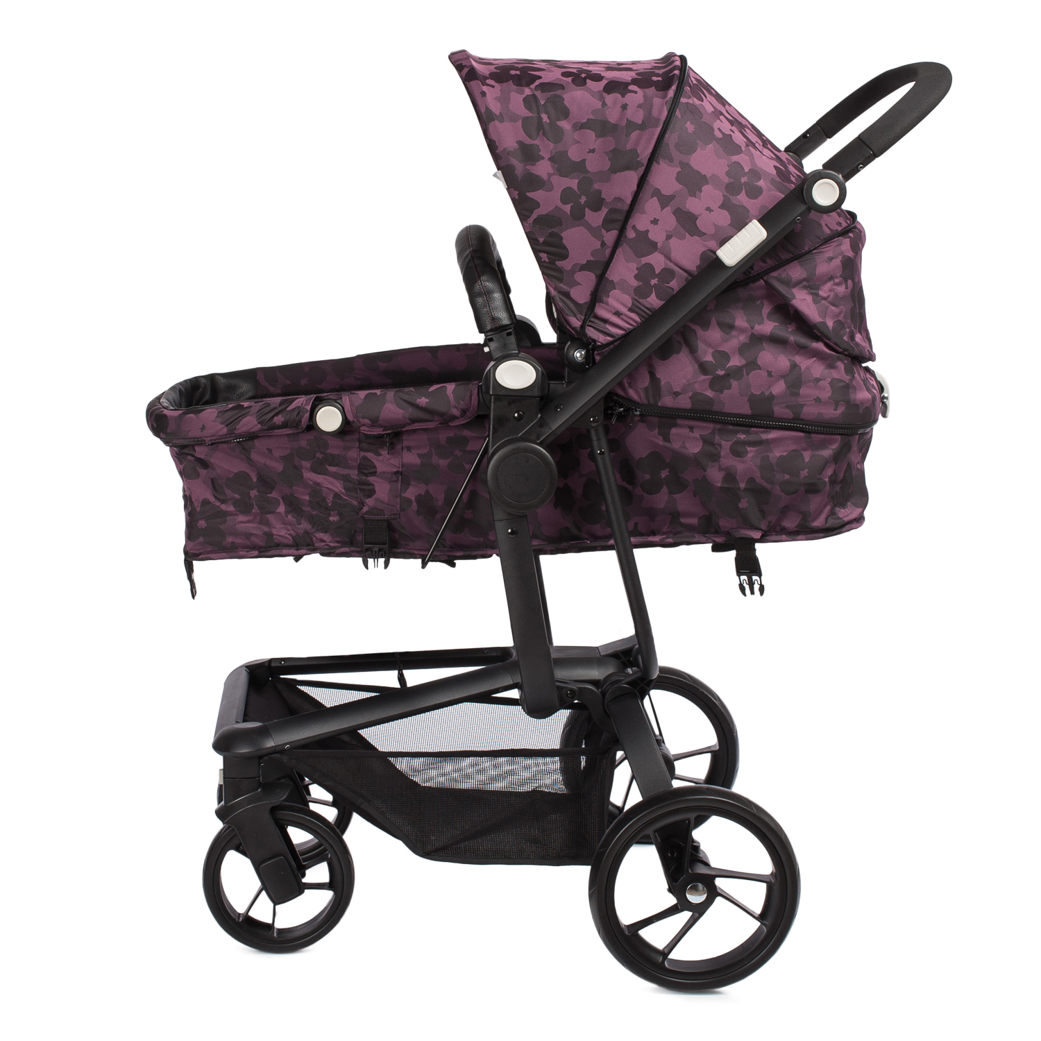 Коляска-трансформер Babyton Spider Purple Khaki - фото 3