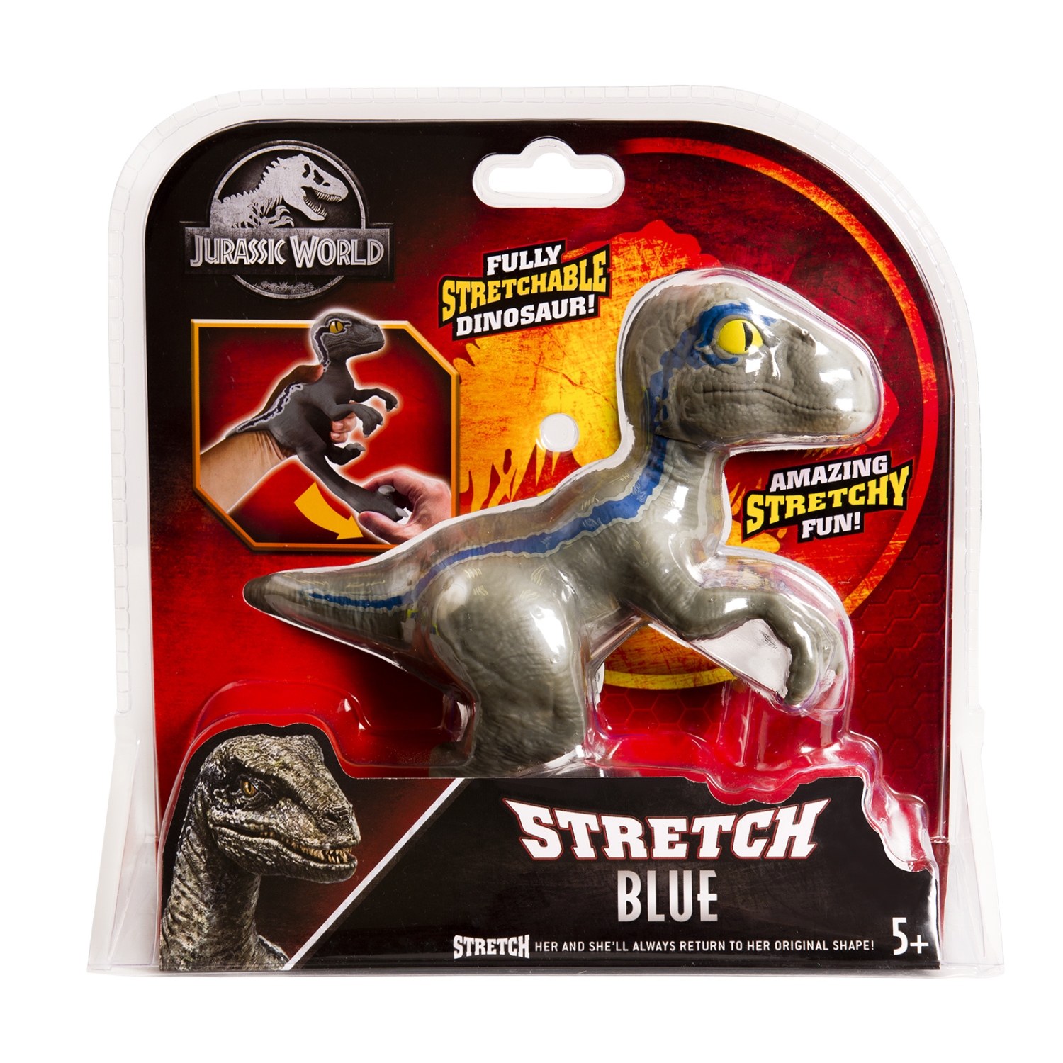 Фигурка Stretch Раптор Блю Тянущаяся с подвижной головой 38276 купить по  цене 799 ₽ в интернет-магазине Детский мир