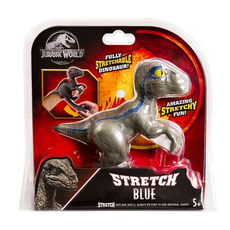 Фигурка Stretch Раптор Блю Тянущаяся с подвижной головой 38276