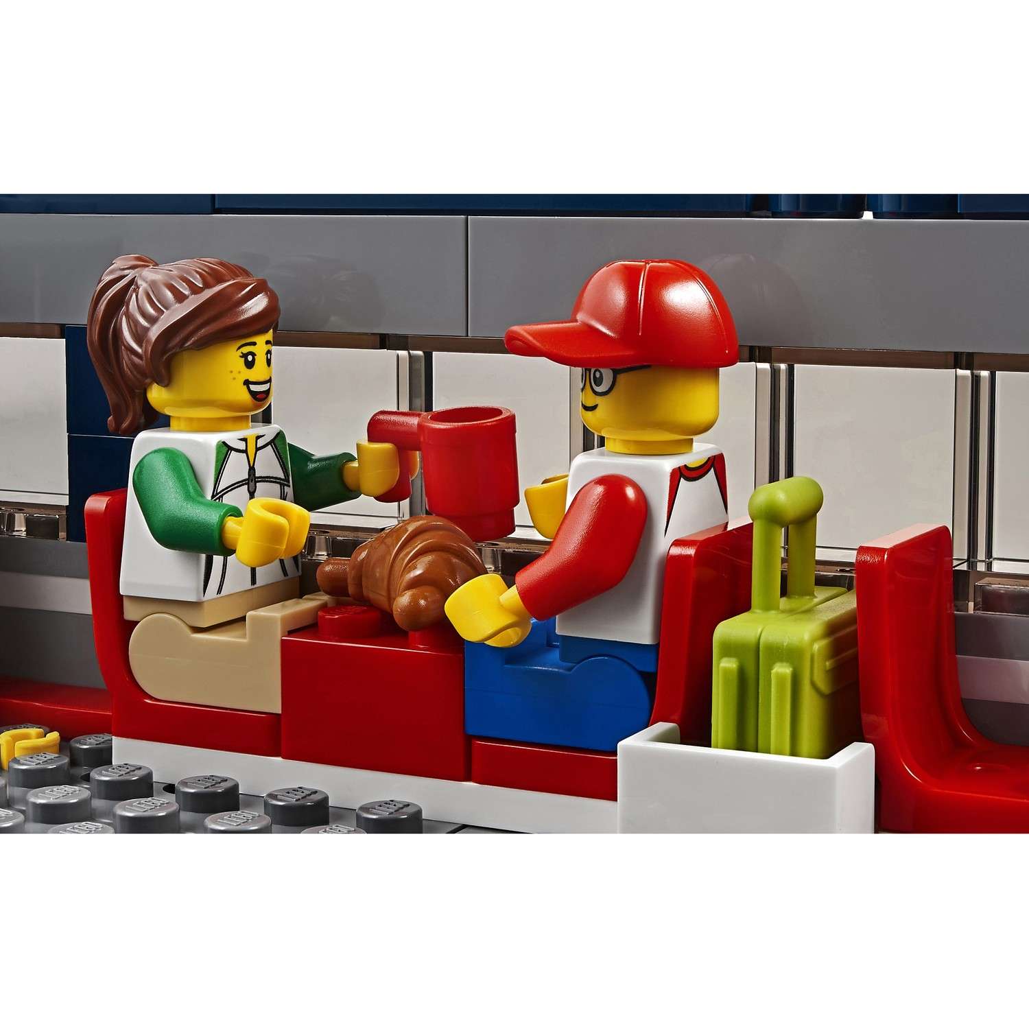 Конструктор LEGO City Trains Пассажирский поезд 60197 - фото 12