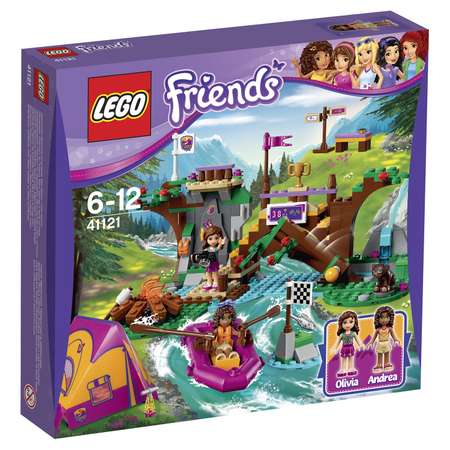 Конструктор LEGO Friends Спортивный лагерь: сплав блочный