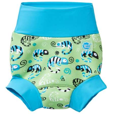 Подгузник для плавания Splash About Happy Nappy Зеленый геккон L