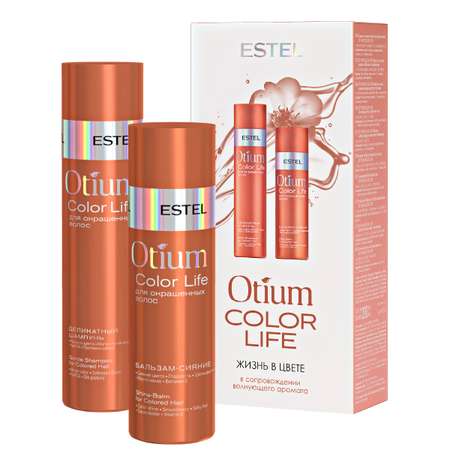 Косметический набор ESTEL otium color life для окрашенных волос 250+200 мл