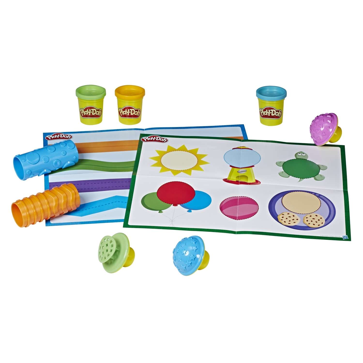 Набор игровой Play-Doh Масса для лепки Текстуры и инструменты E4916121 - фото 1