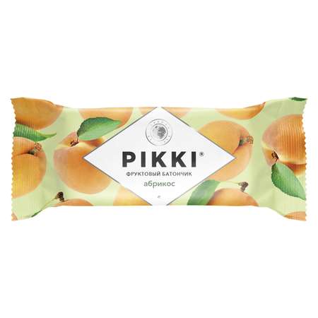 Батончик Pikki фруктовый абрикос-яблоко 25г