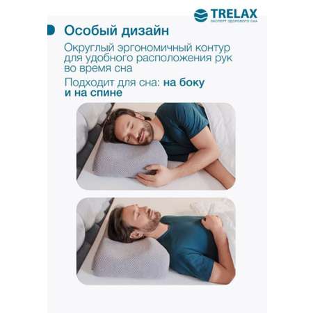 Подушка ортопедическая TRELAX Sola for man