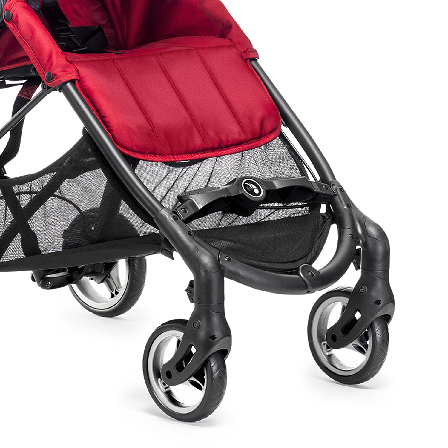 Коляска Baby Jogger City Mini Zip с бампером Red - фото 8