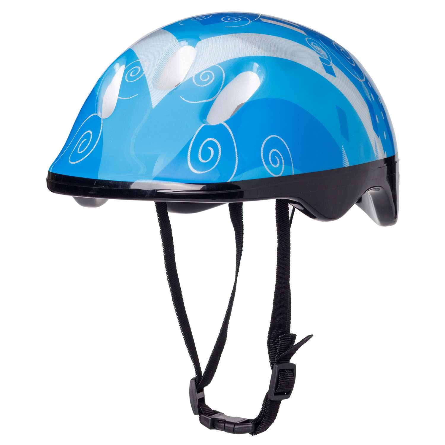 Защита Шлем BABY STYLE для роликовых коньков синий обхват головы 57 см - фото 1