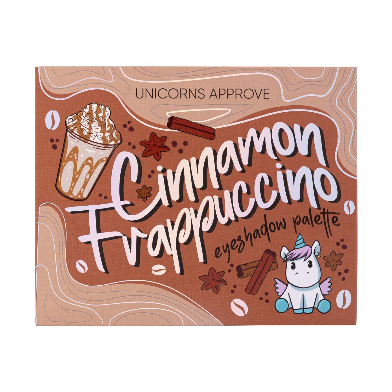 Палетка теней UNICORNS APPROVE Approve Cinnamon Frappuccino LTA023710 - фото 1