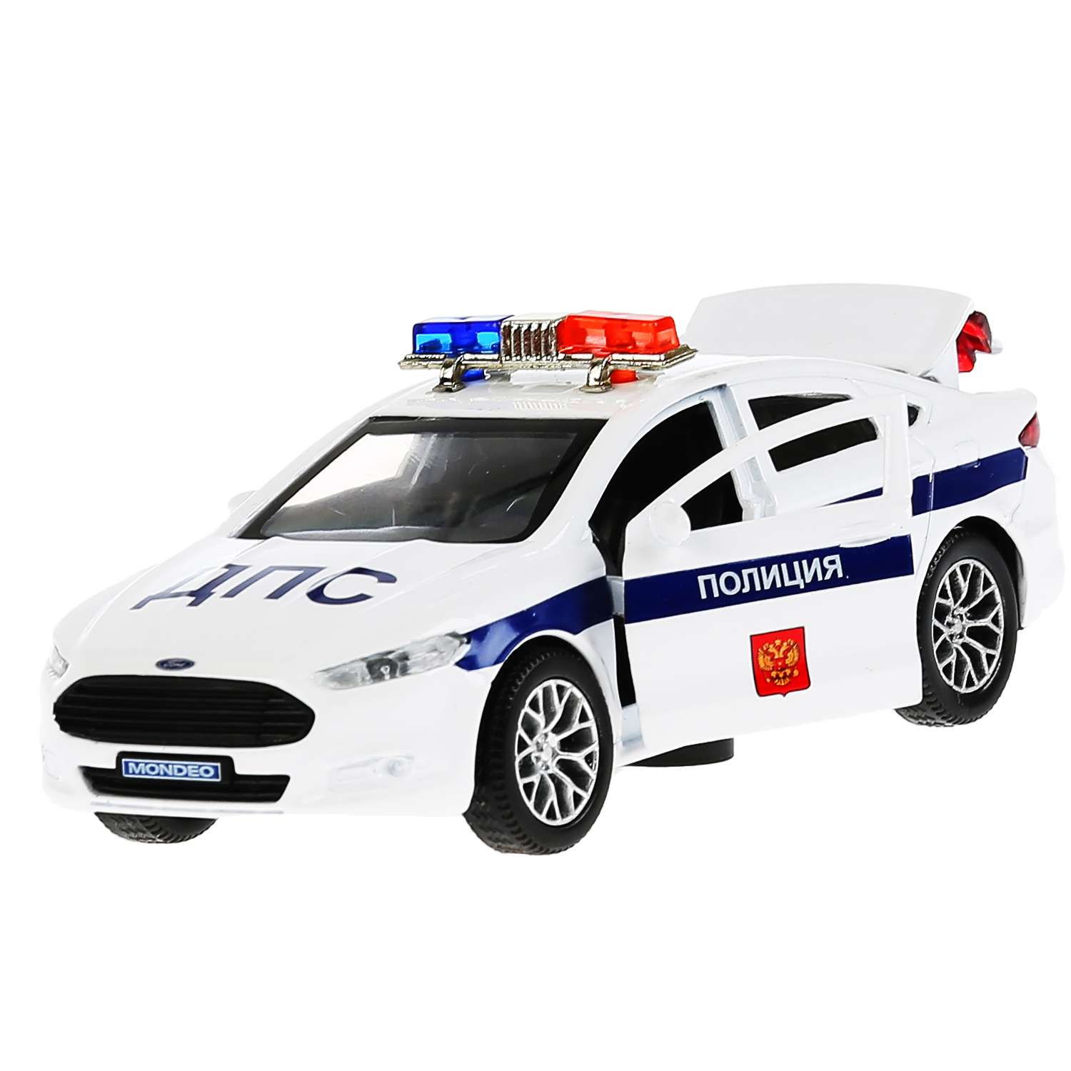 Машина Технопарк Ford Mondeo Полиция 298368 298368 - фото 4
