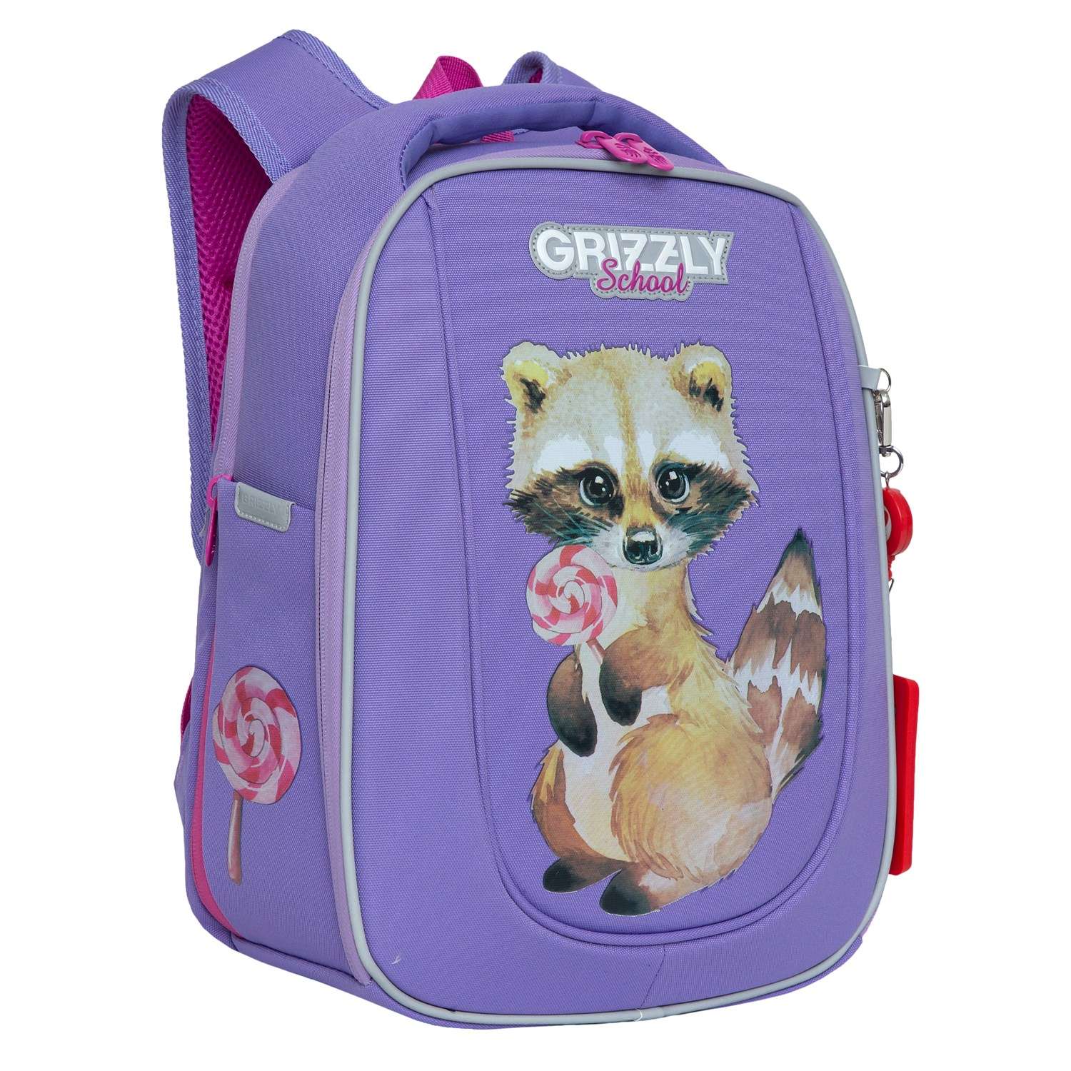 Рюкзак школьный Grizzly RAf-192-1/1 - фото 2