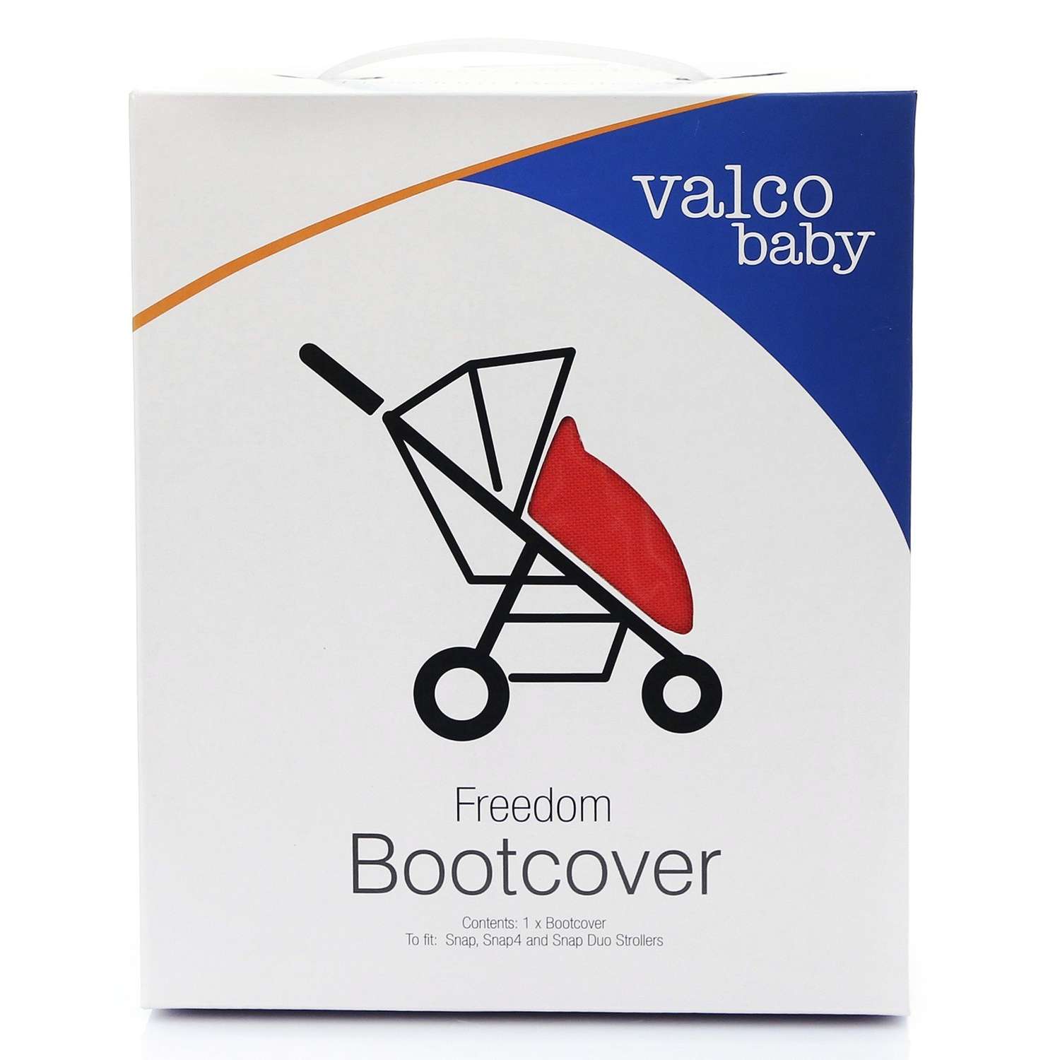 Чехол-накидка Valco baby на коляску Boot Cover Snap Duo/Fire Red 9888 - фото 2