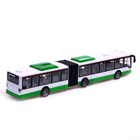 Автобус Автоград радиоуправляемый «Городской» работает от аккумулятора цвет зелёный