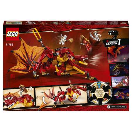 Конструктор LEGO Ninjago Атака огненного дракона 71753