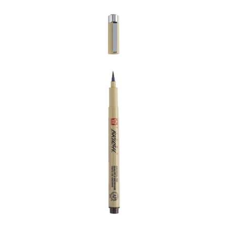 Ручка капиллярная Sakura Pigma Brush цвет чернил: сепия