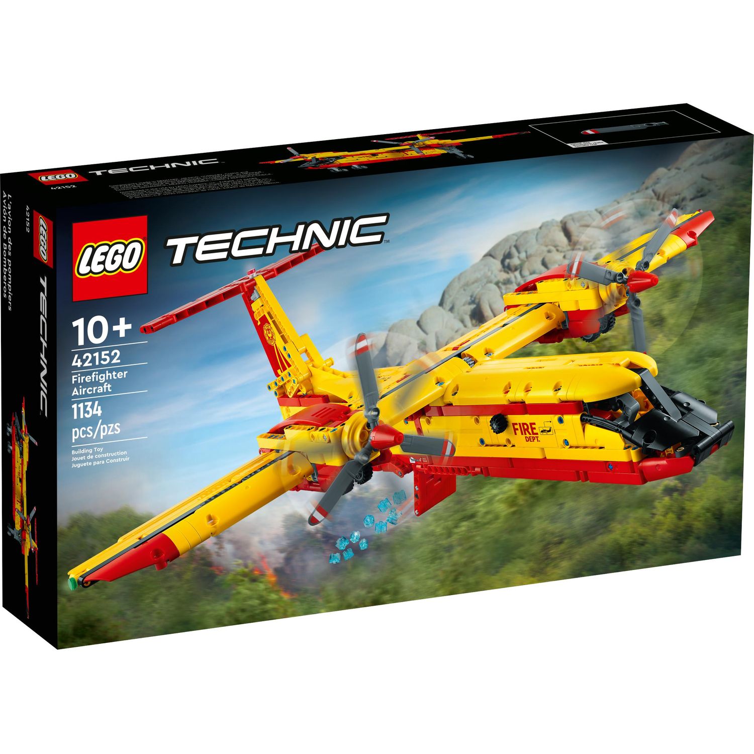 Конструктор LEGO Technic Пожарный самолет 42152 купить по цене 99999 ₽ в  интернет-магазине Детский мир