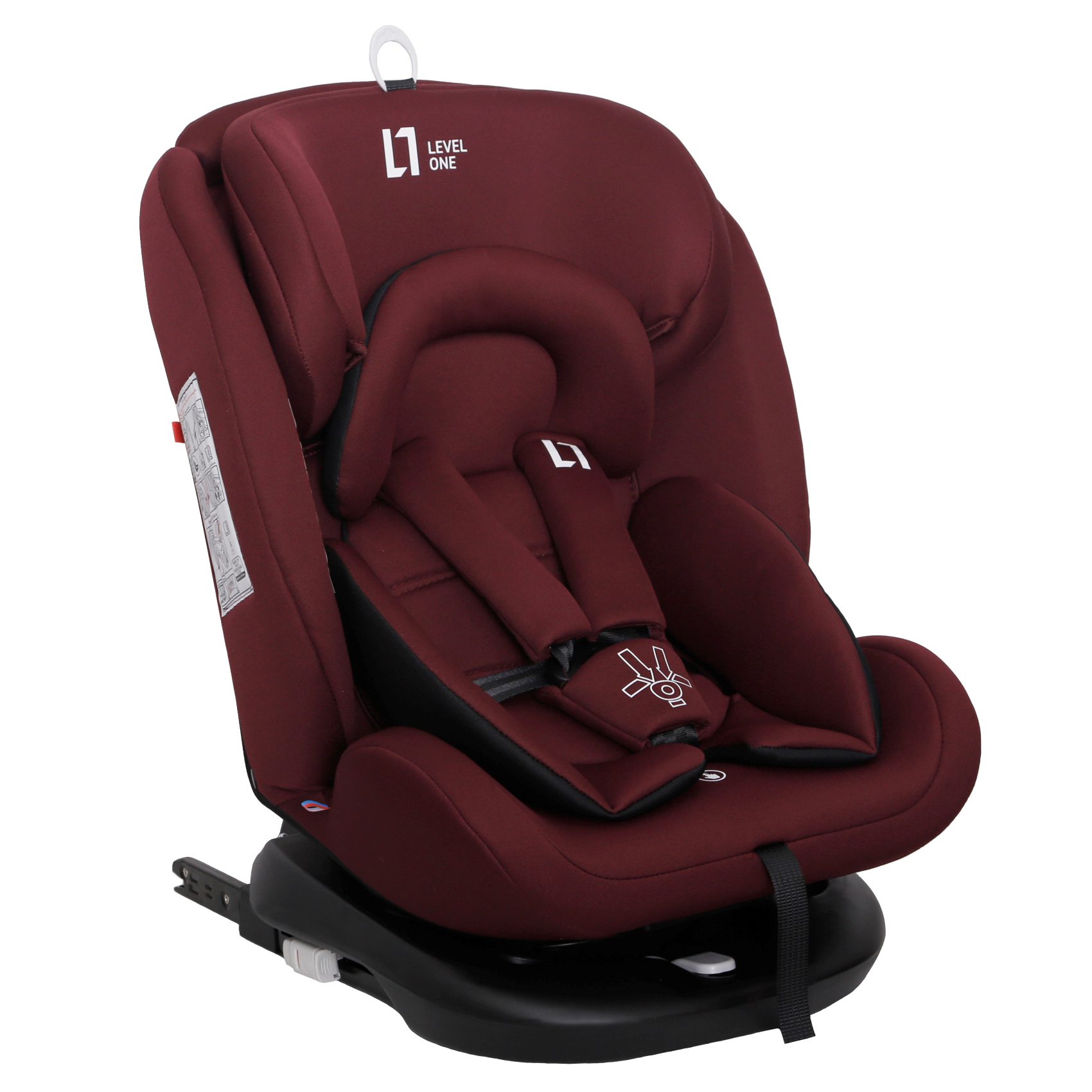 Детское автокресло Еду-Еду KS 360 ISOFIX гр.0+/I/II/III серия Level One bordo - фото 2