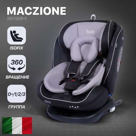 Автокресло Nuovita Maczione N0123i-1 Серый