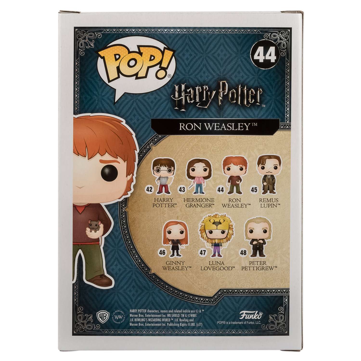 Фигурка Funko Pop vinyl Harry Potter Ron Weasley w Scabbers - фото 3