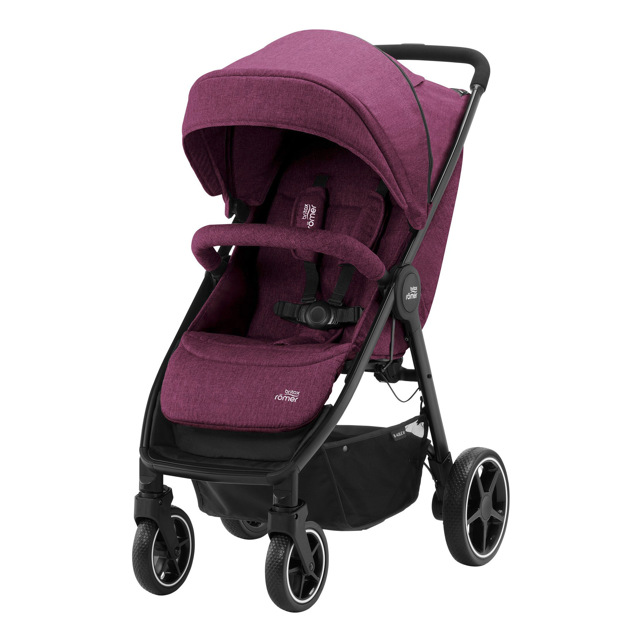 Коляска Britax Roemer B-Agile M Cherry Wine - фото 1