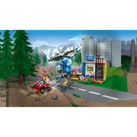 Конструктор LEGO Погоня горной полиции Juniors (10751)