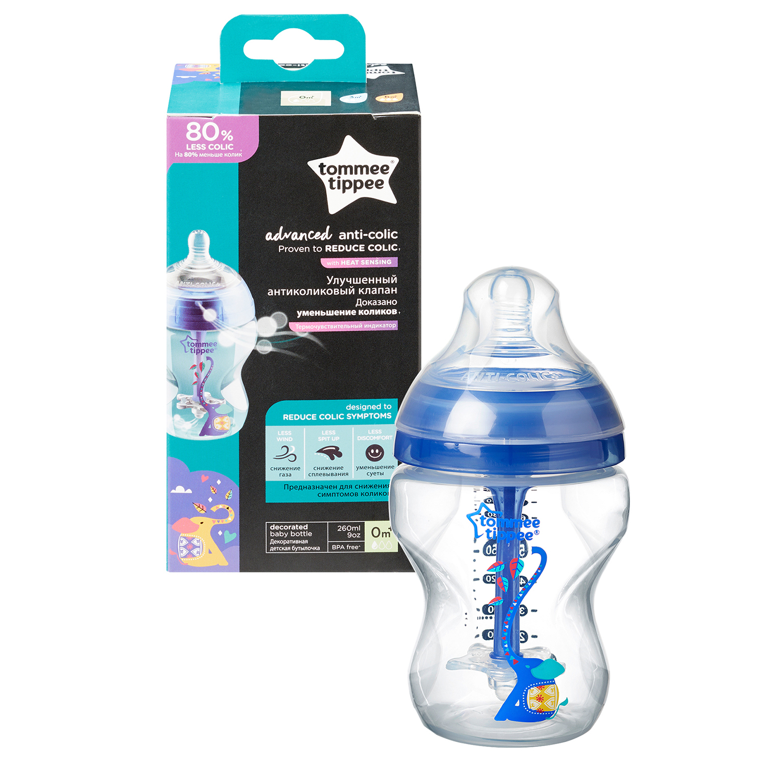 Бутылочка Tommee tippee 260мл 42257575 - фото 3